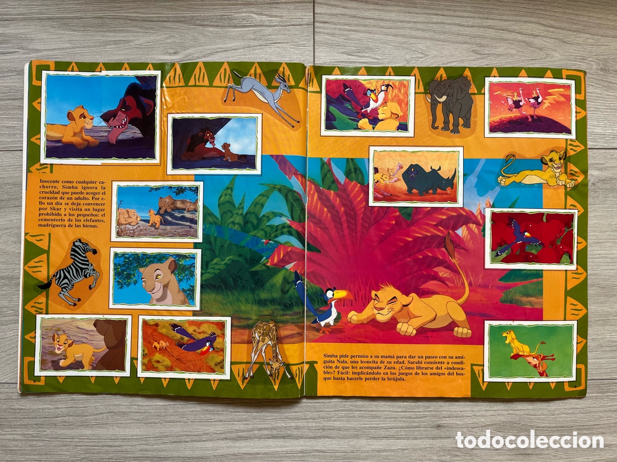 Coleccionismo &aacute;lbum: Album completo El Rey Leon - Foto 6