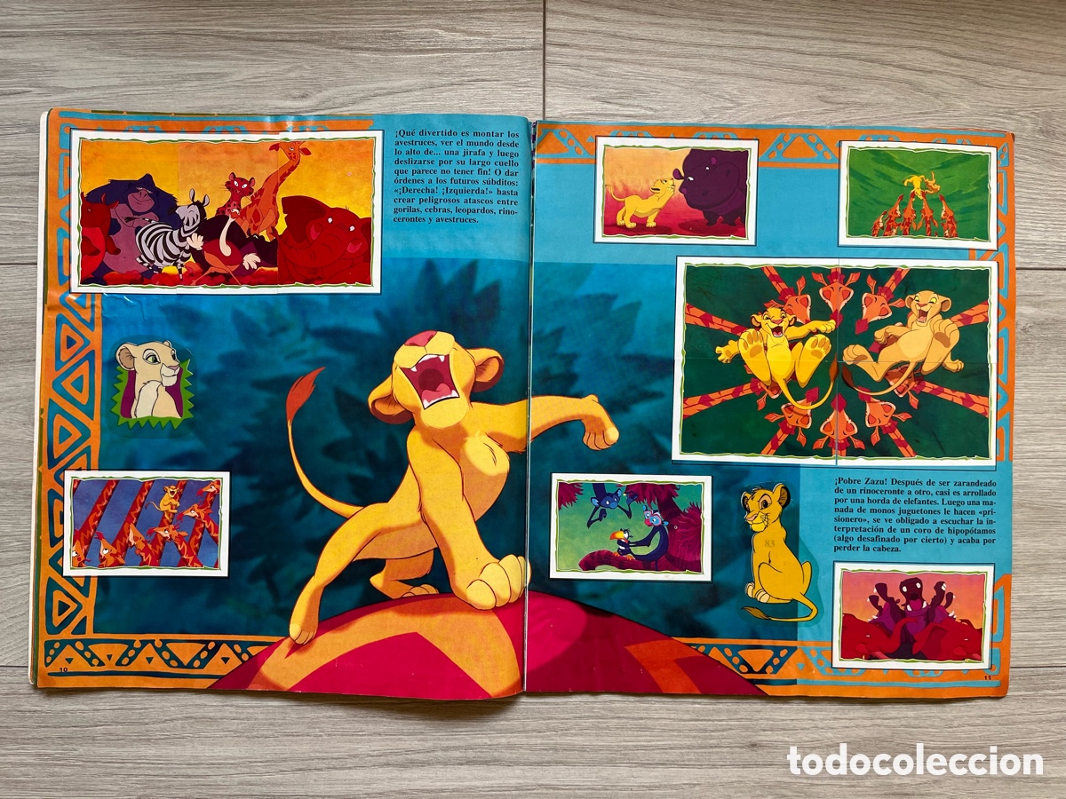 Coleccionismo &aacute;lbum: Album completo El Rey Leon - Foto 7