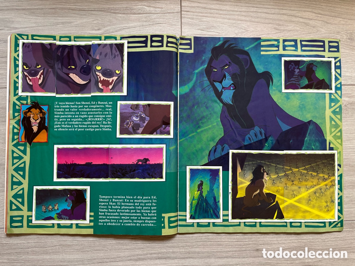 Coleccionismo &aacute;lbum: Album completo El Rey Leon - Foto 9