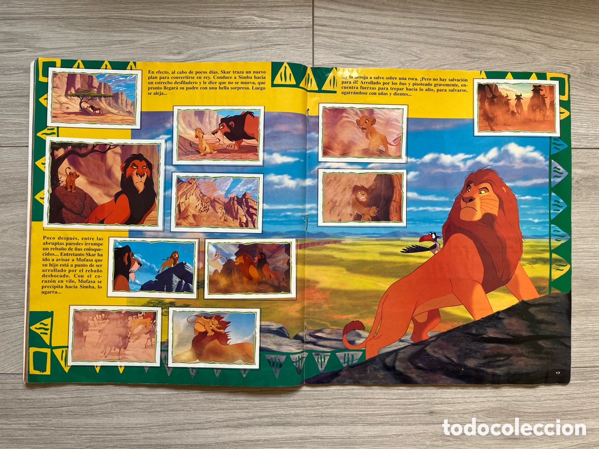 Coleccionismo &aacute;lbum: Album completo El Rey Leon - Foto 10