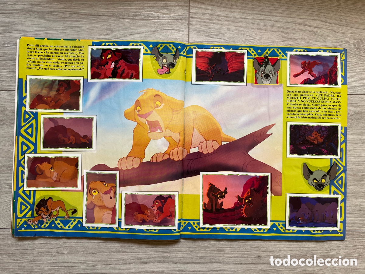 Coleccionismo &aacute;lbum: Album completo El Rey Leon - Foto 11