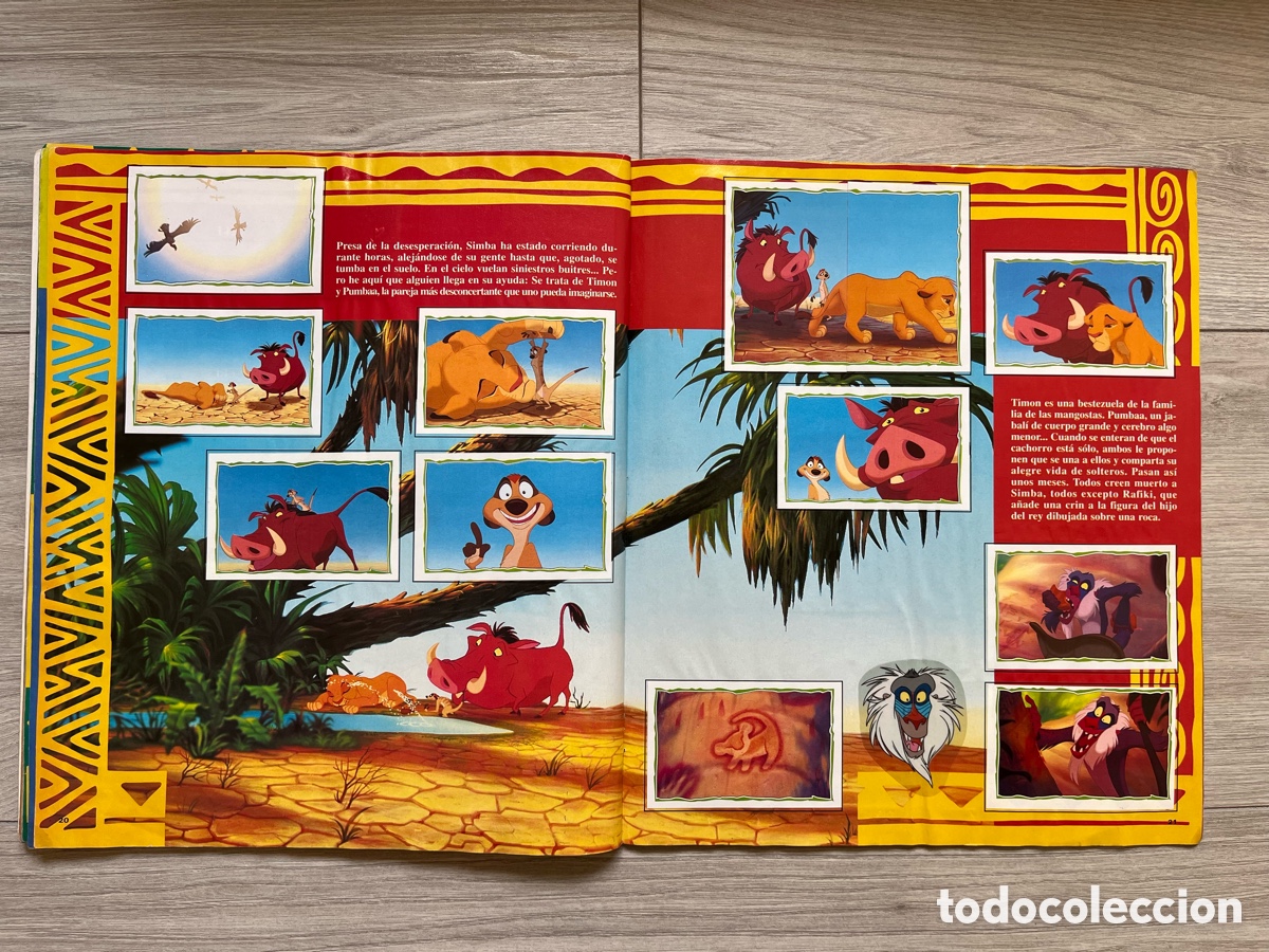 Coleccionismo &aacute;lbum: Album completo El Rey Leon - Foto 12
