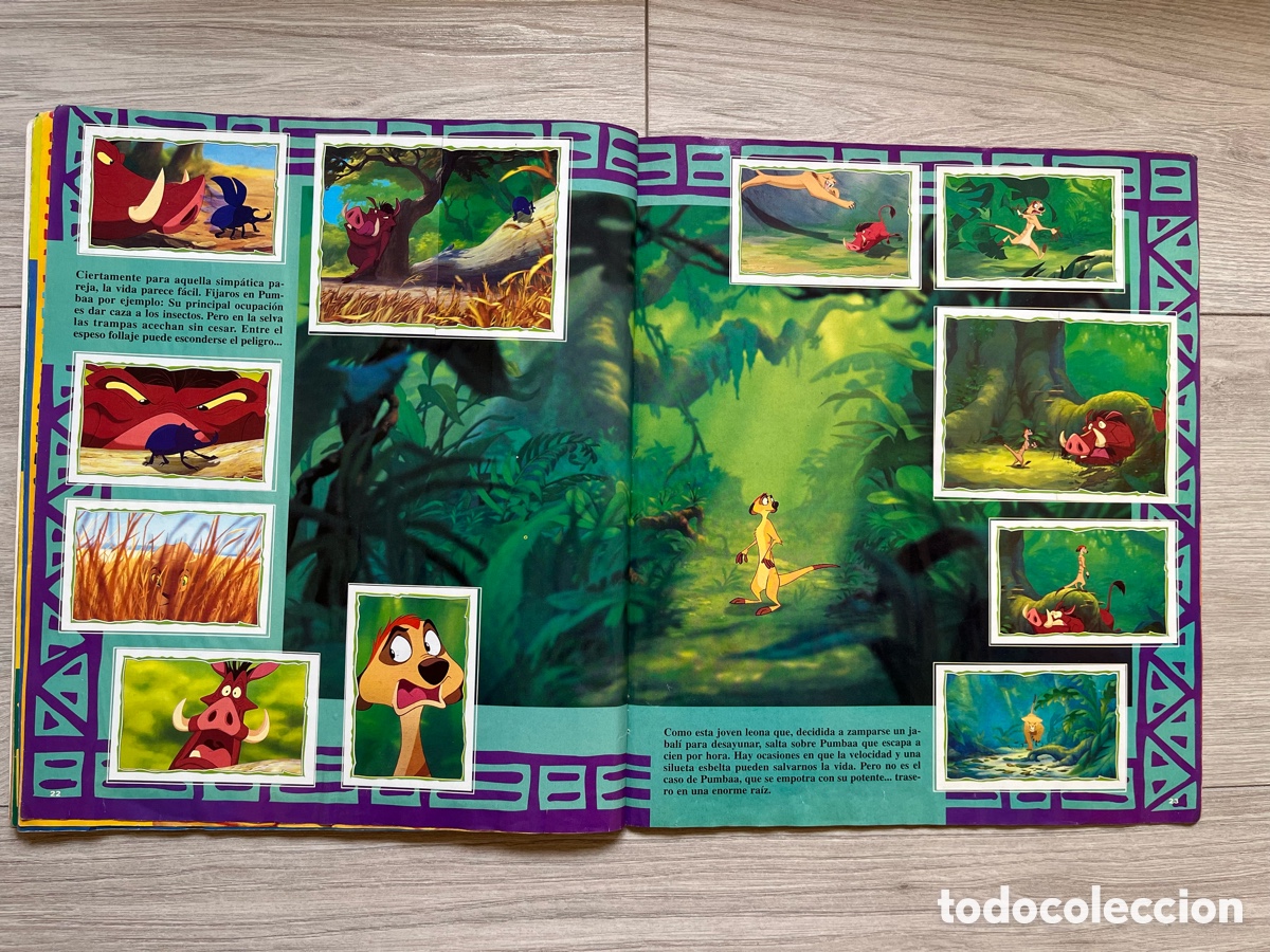 Coleccionismo &aacute;lbum: Album completo El Rey Leon - Foto 13