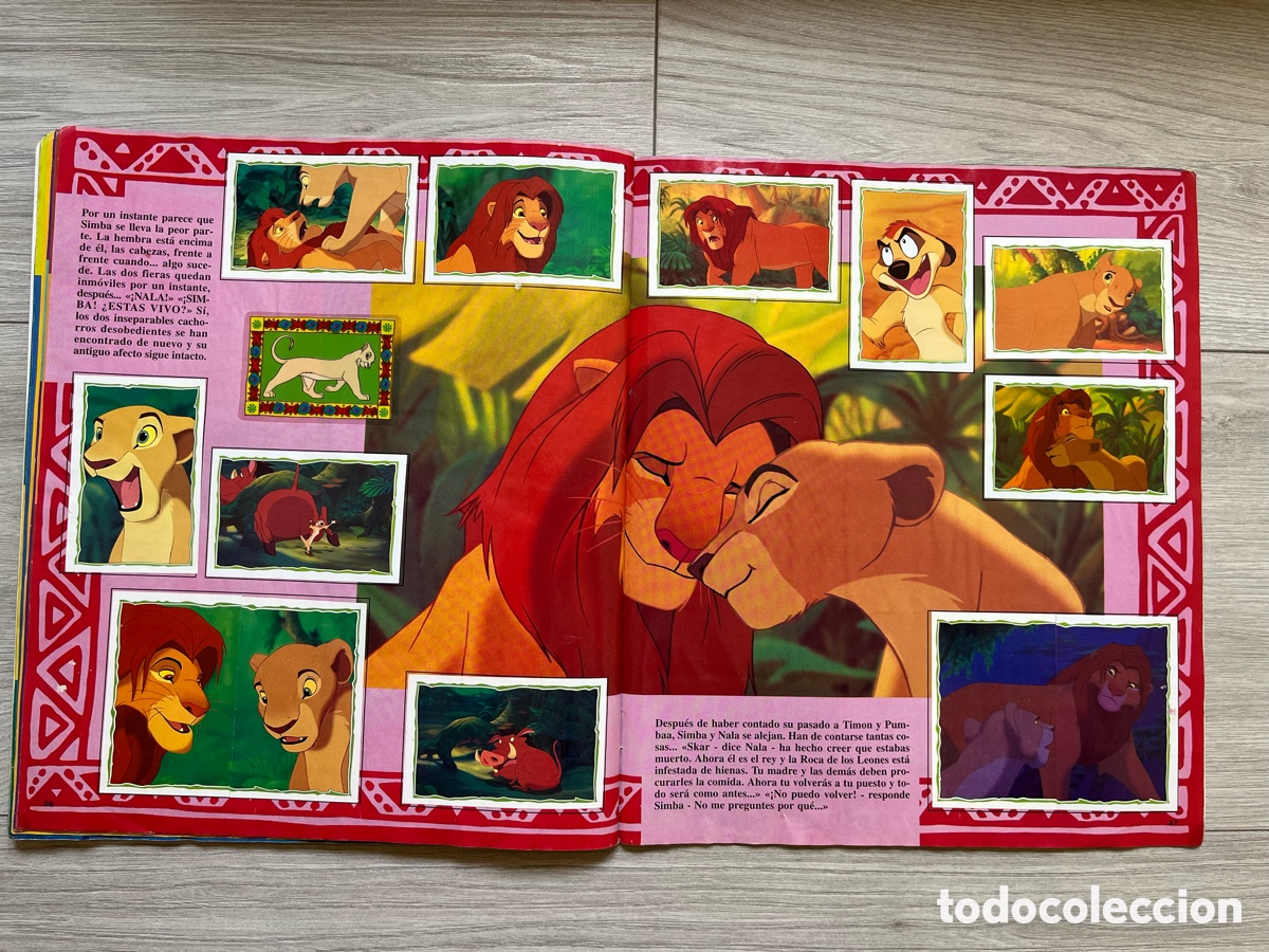 Coleccionismo &aacute;lbum: Album completo El Rey Leon - Foto 15