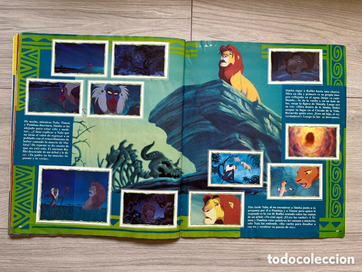 Coleccionismo &aacute;lbum: Album completo El Rey Leon - Foto 16