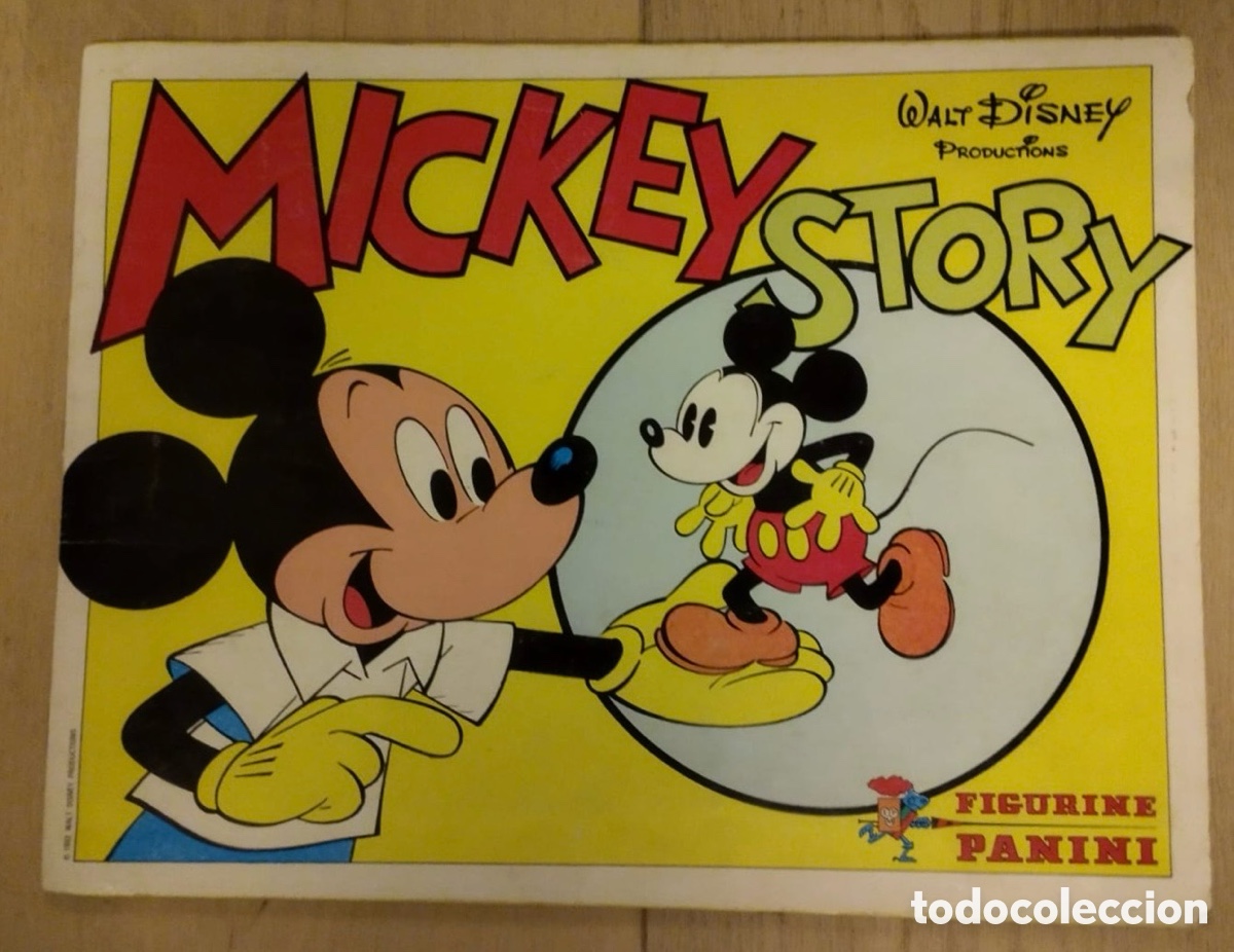 Coleccionismo &Aacute;lbum: Mickey Story. Album de cromos completo