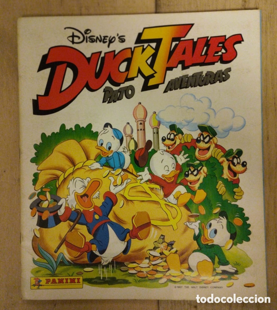 Coleccionismo &Aacute;lbum: Pato aventuras Duck tales. Album de cromos completo
