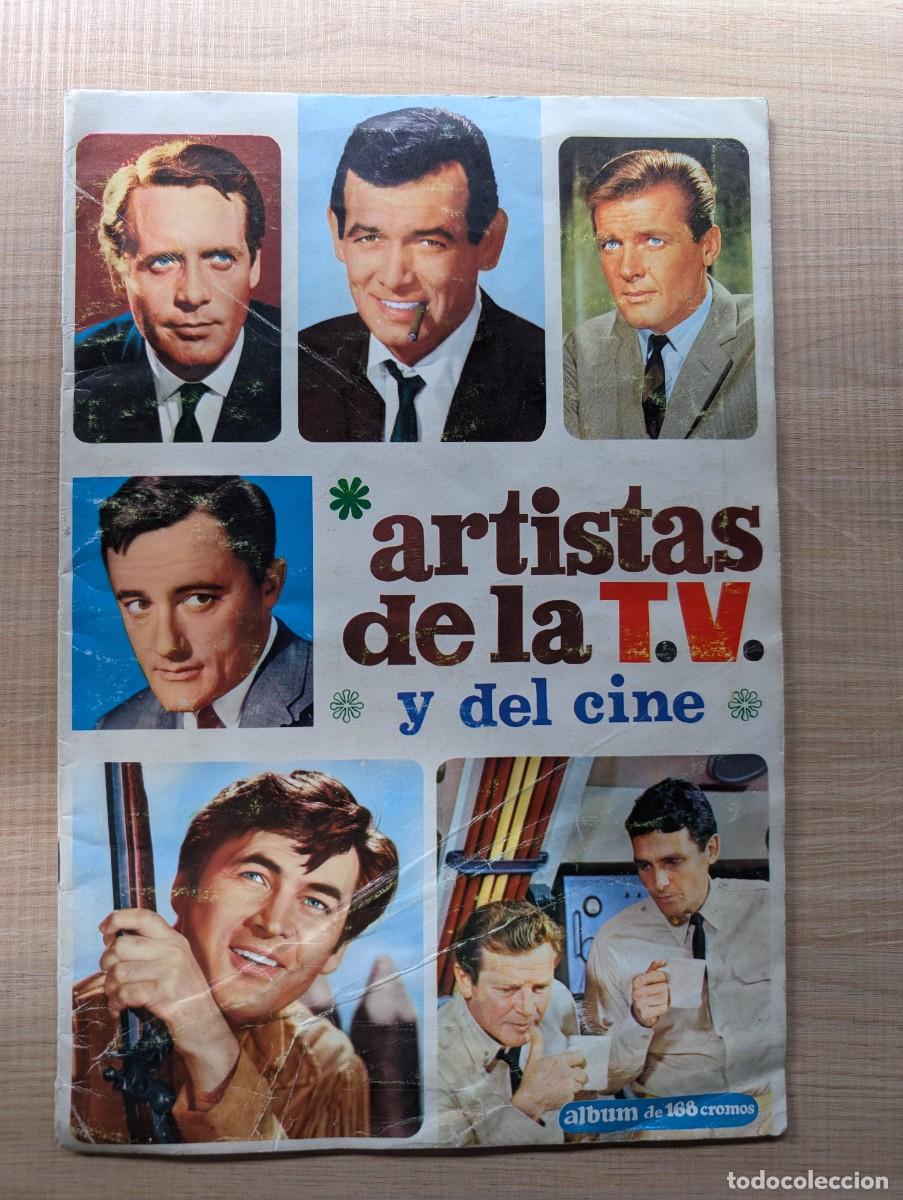 Coleccionismo &Aacute;lbum: &Aacute;lbum artistas de la TV y del cine, Ed Este 1966 COMPLETO