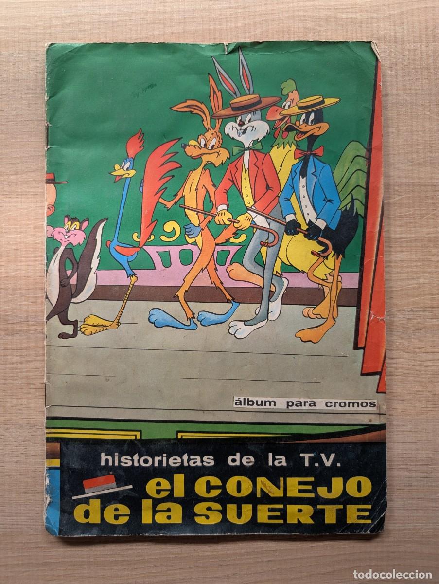 Coleccionismo &Aacute;lbum: &Aacute;lbum Historietas de la TV, el conejo de la suerte, Ed. Fher COMPLETO