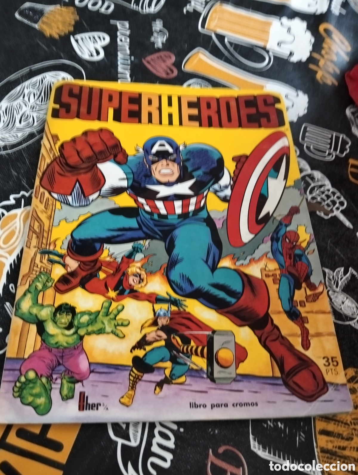 Coleccionismo &aacute;lbum: Album cronos superheroes - Foto 1