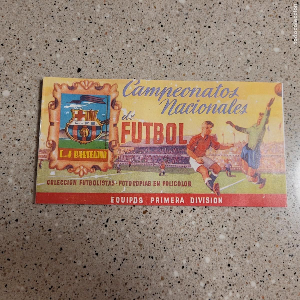 Coleccionismo &aacute;lbum: BARCELONA EQUIPO COMPLETO ALBUM RUIZ ROMERO 1951-52. LEER COMENTARIOS