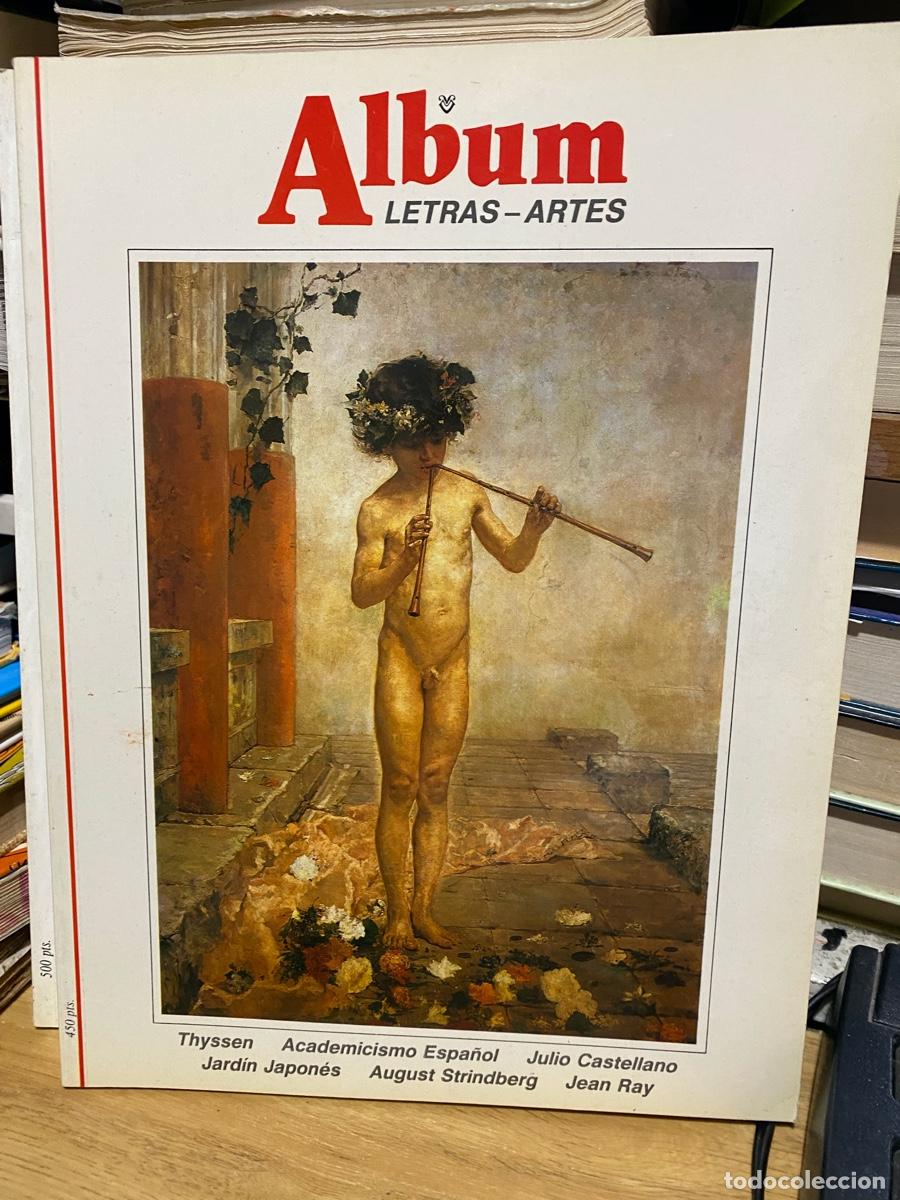 Coleccionismo &aacute;lbum: ALBUM LETRAS ARTES, THYSSEN...