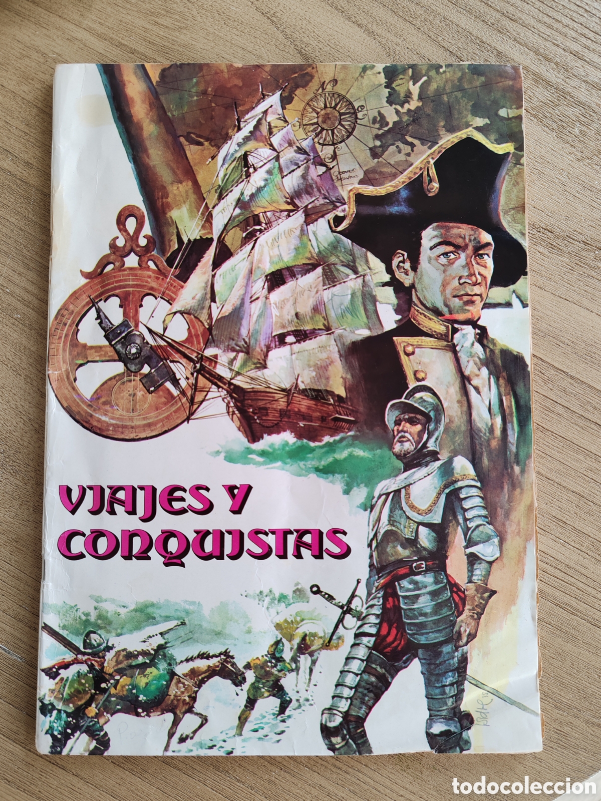 Coleccionismo &aacute;lbum: Album Viajes y Conquistas completo