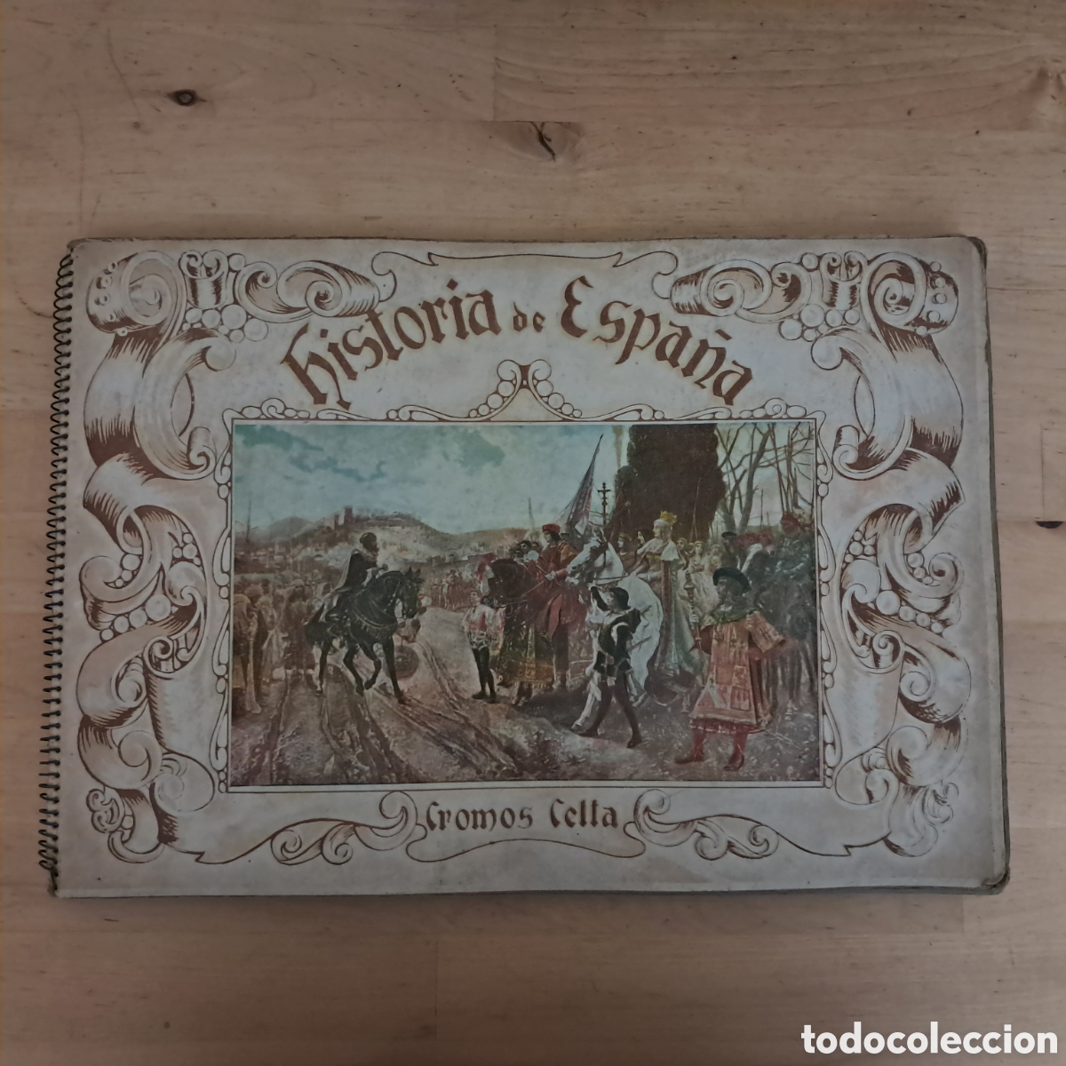 Coleccionismo &aacute;lbum: HISTORIA DE ESPA&Ntilde;A. Cromos Celta. S.f.