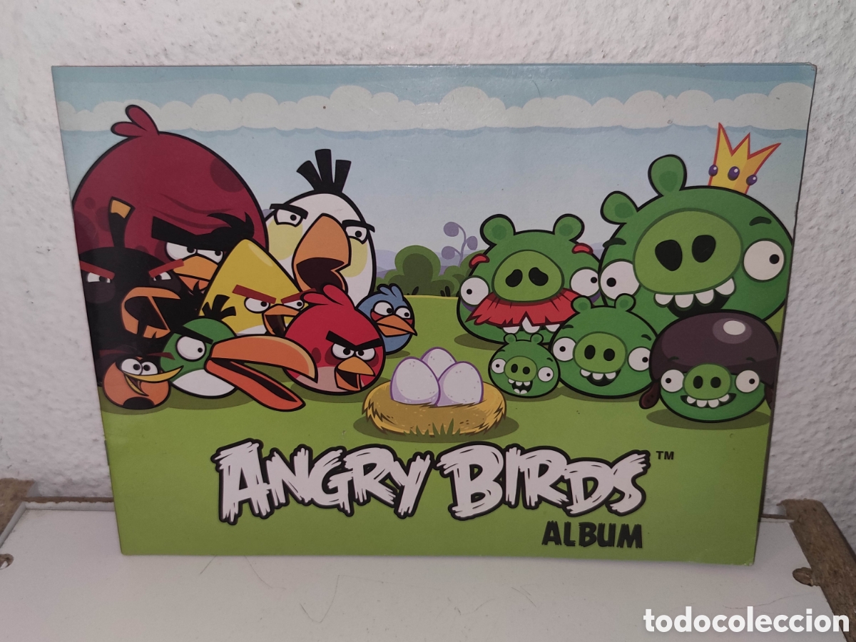 Coleccionismo &aacute;lbum: Album de cromos completo - Angry Birds album - E-Max- Rovio Entertainment