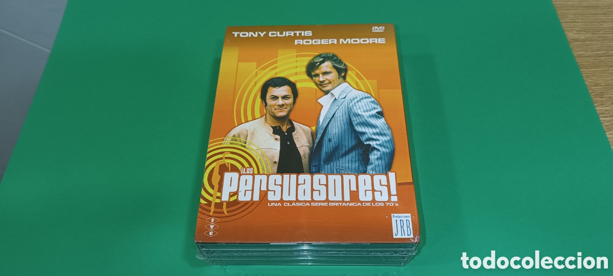 Coleccionismo &aacute;lbum: LOS PERSUASORES - SERIE COMPLETA - TONY CURTIS Y ROGER MOORE - 1971 - NUEVA Y PRECINTADA , 8 DVD -