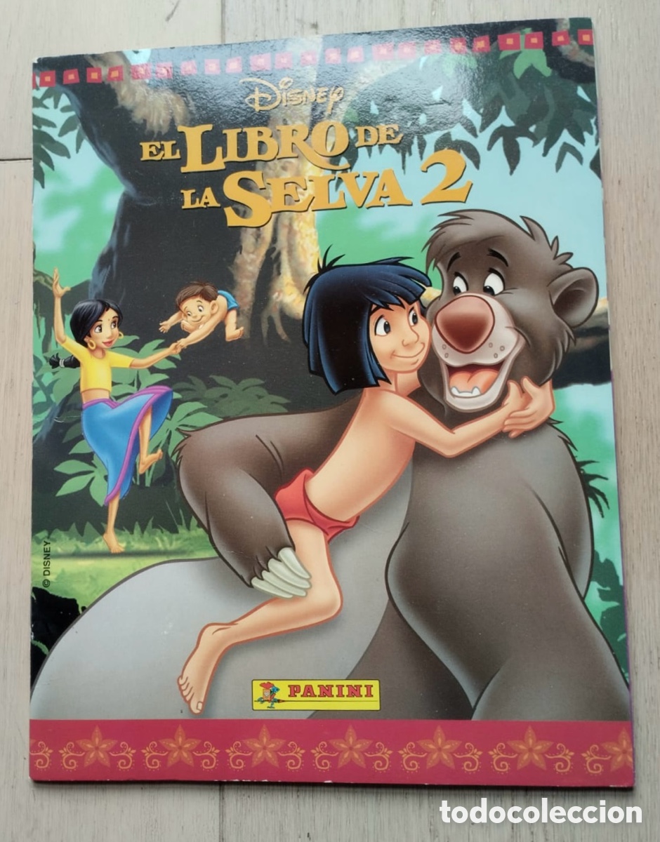Coleccionismo &aacute;lbum: Album de cromos completo el libro de la selva 2