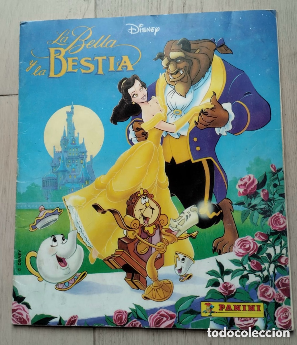 Coleccionismo &aacute;lbum: &Aacute;lbum de cromos completo la bella y la bestia