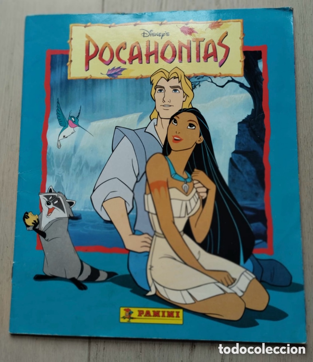 Coleccionismo &aacute;lbum: &Aacute;lbum de cromos completo Pocahontas