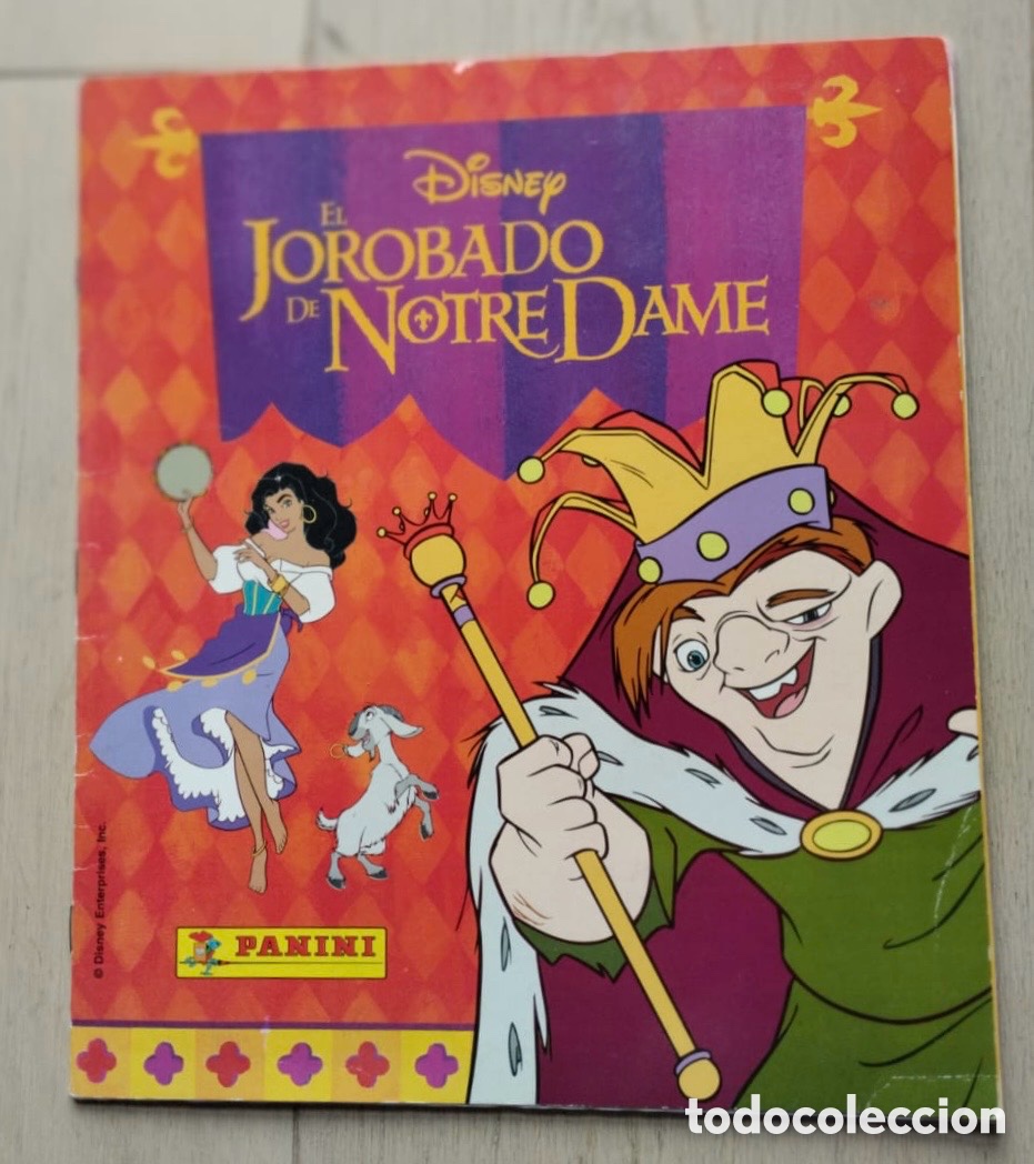 Coleccionismo &aacute;lbum: &Aacute;lbum de cromos completo el jorobado de Notre dame