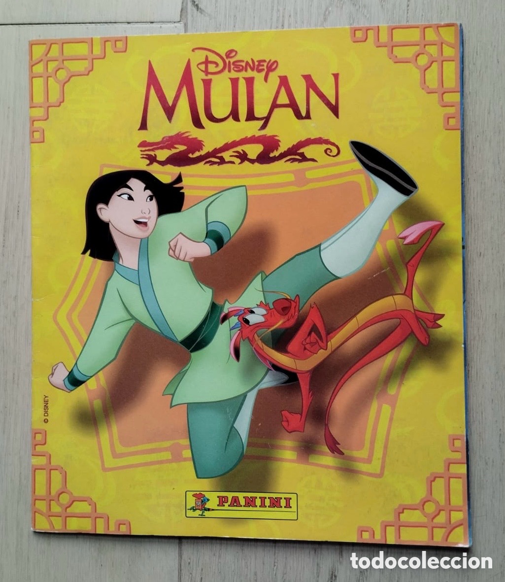 Coleccionismo &aacute;lbum: Album de cromos completo Mulan