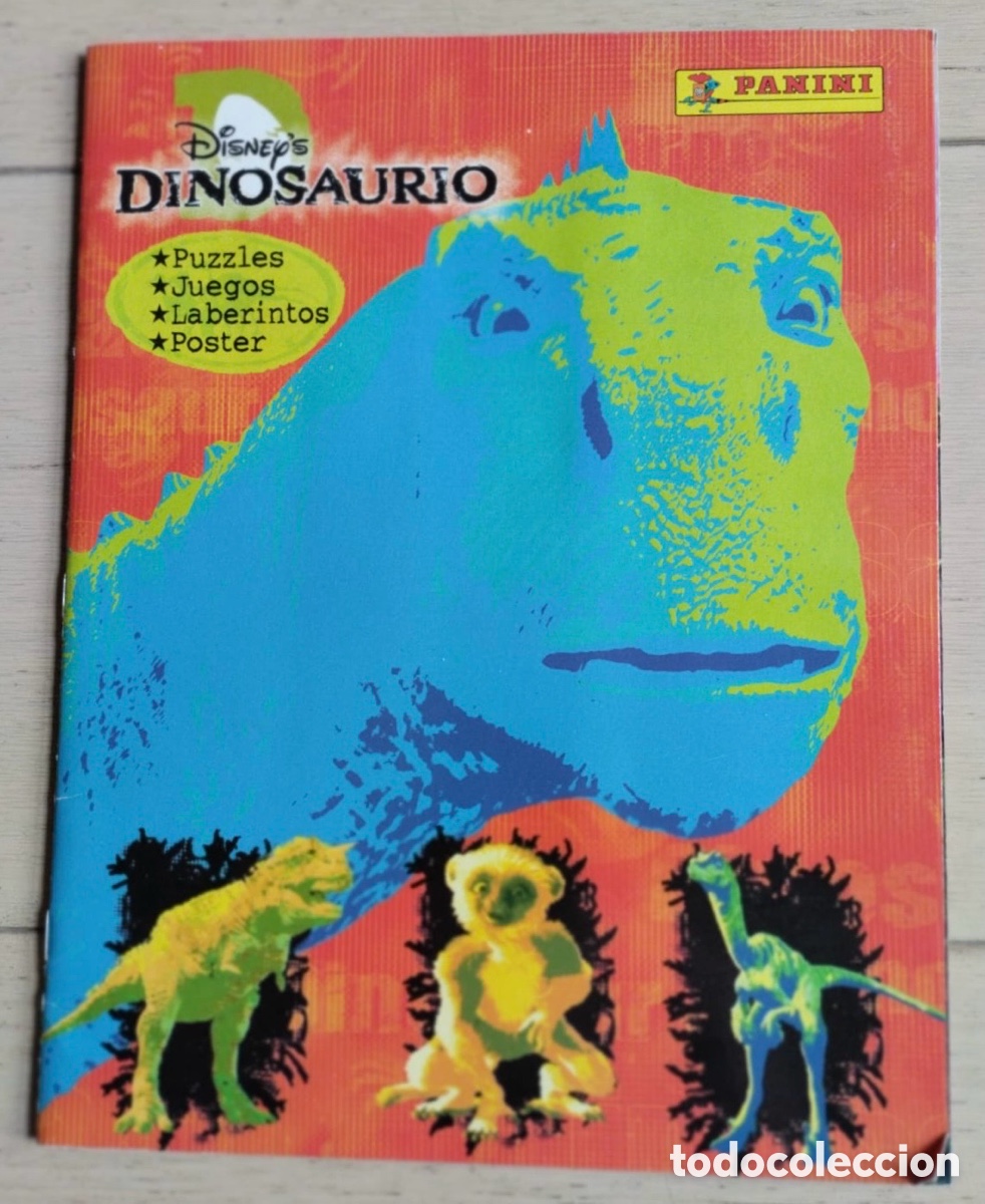 Coleccionismo &aacute;lbum: Album de cromos completo Dinosaurio