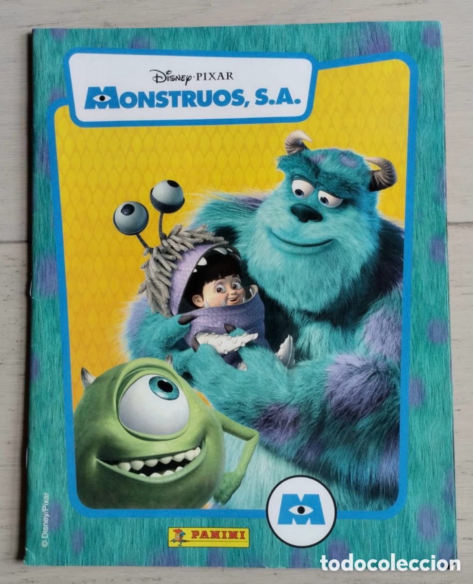Coleccionismo &aacute;lbum: Album de cromos completo Monstruos SA