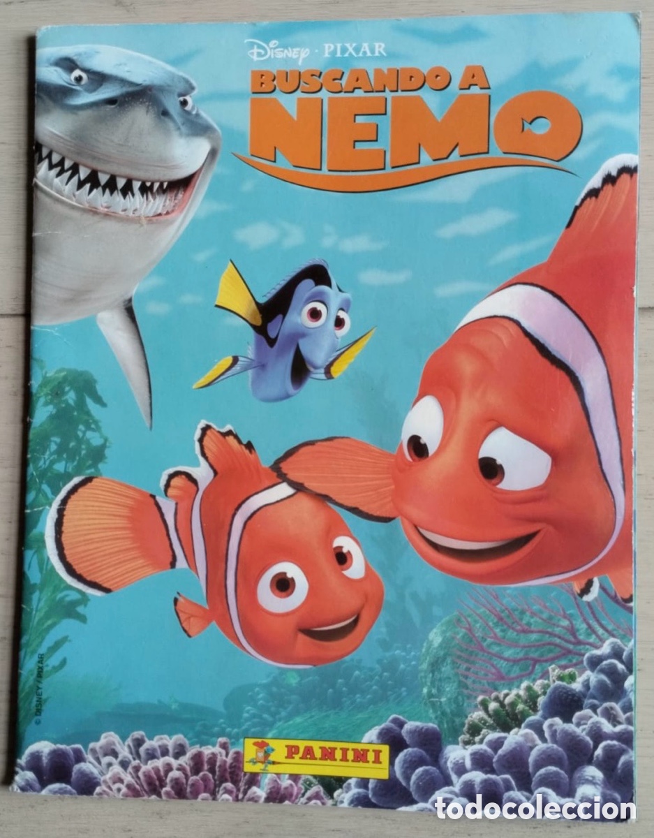Coleccionismo &aacute;lbum: Album de cromos completo buscando a Nemo