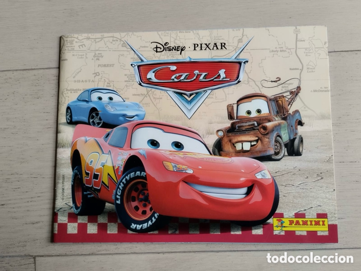 Coleccionismo &aacute;lbum: Album de cromos completo cars