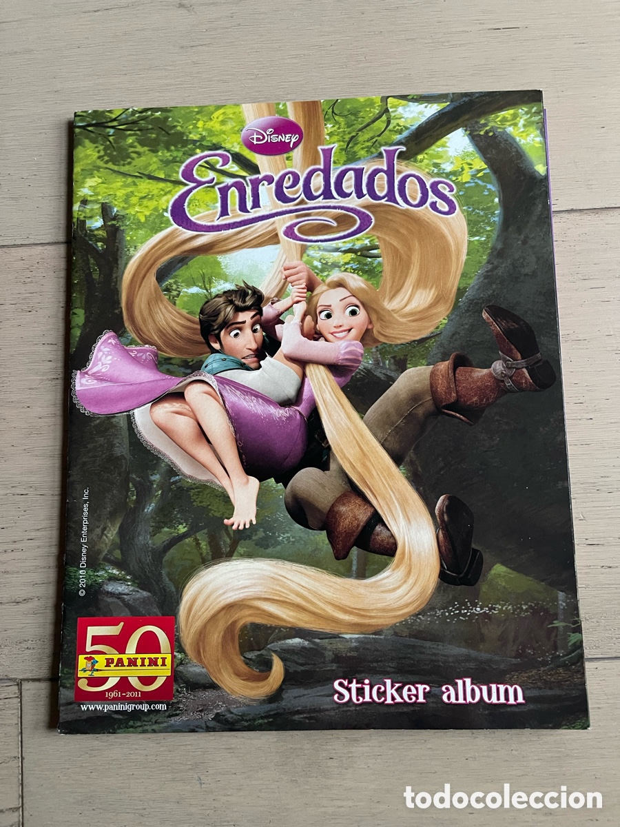 Coleccionismo &aacute;lbum: &Aacute;lbum de cromos completo enredados