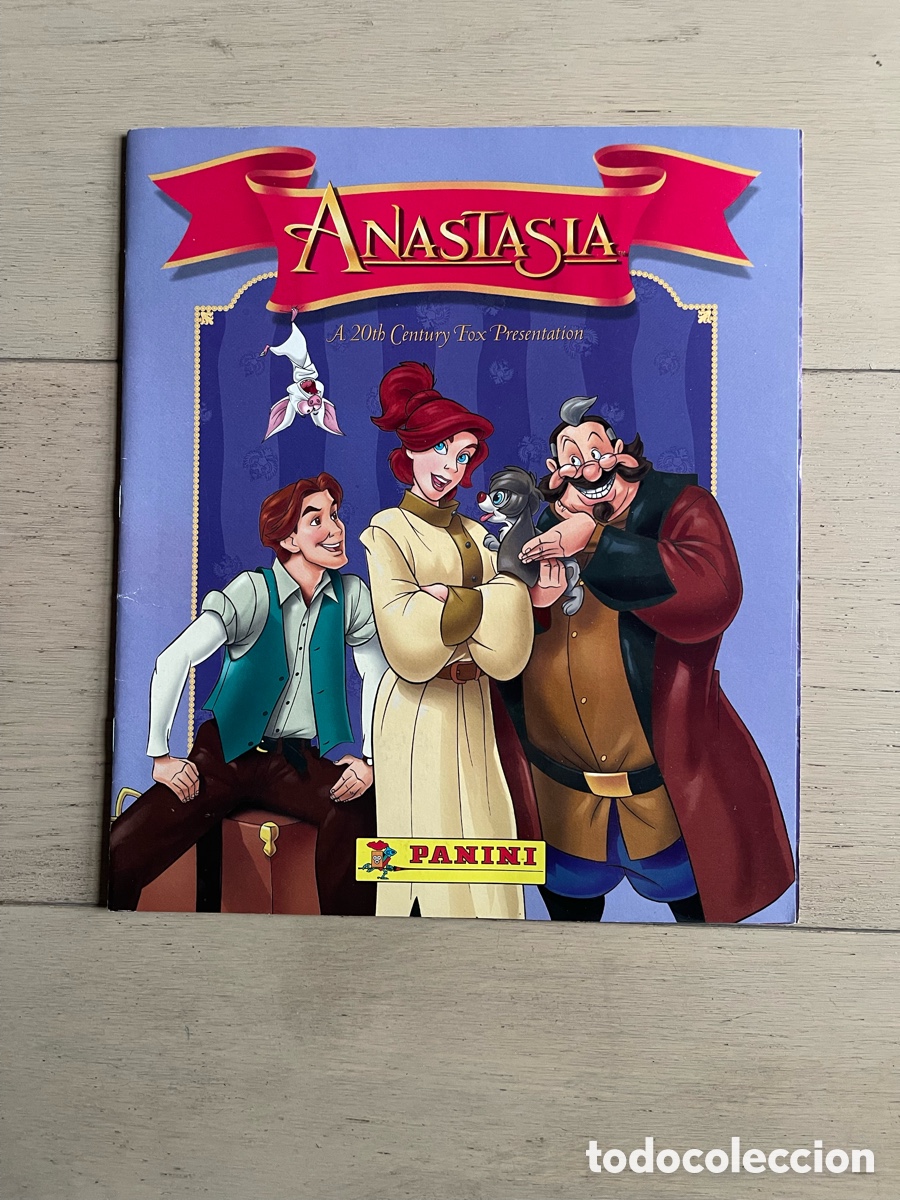 Coleccionismo &aacute;lbum: Album de cromos completo Anastasia