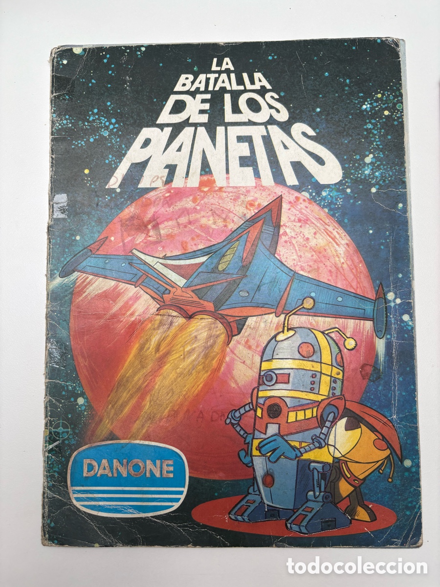 Coleccionismo &aacute;lbum: &Aacute;lbum Cromos La Batalla de los Planetas (Danone, 1980) - COMPLETO