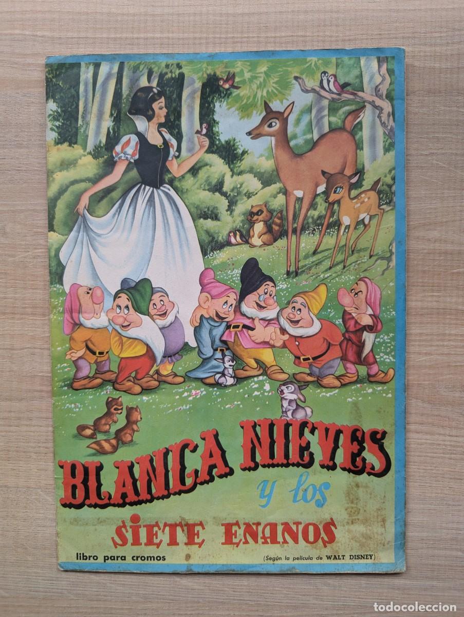 Coleccionismo &aacute;lbum: &Aacute;lbum Blancanieves y los siete enanos Editorial Fher 1964 COMPLETO: