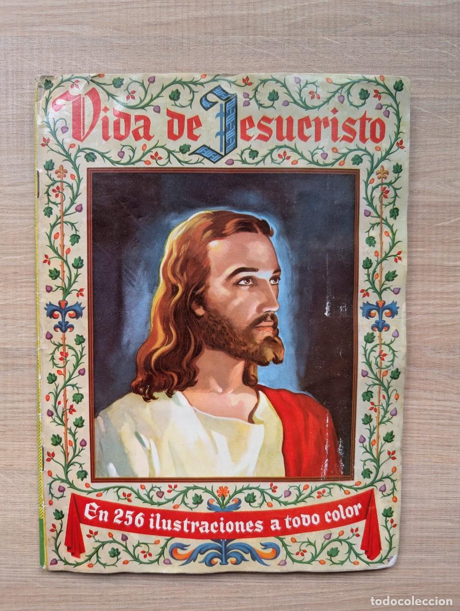 Coleccionismo &aacute;lbum: &Aacute;lbum La vida de Jesucristo Ed Bruguera 1956 COMPLETO