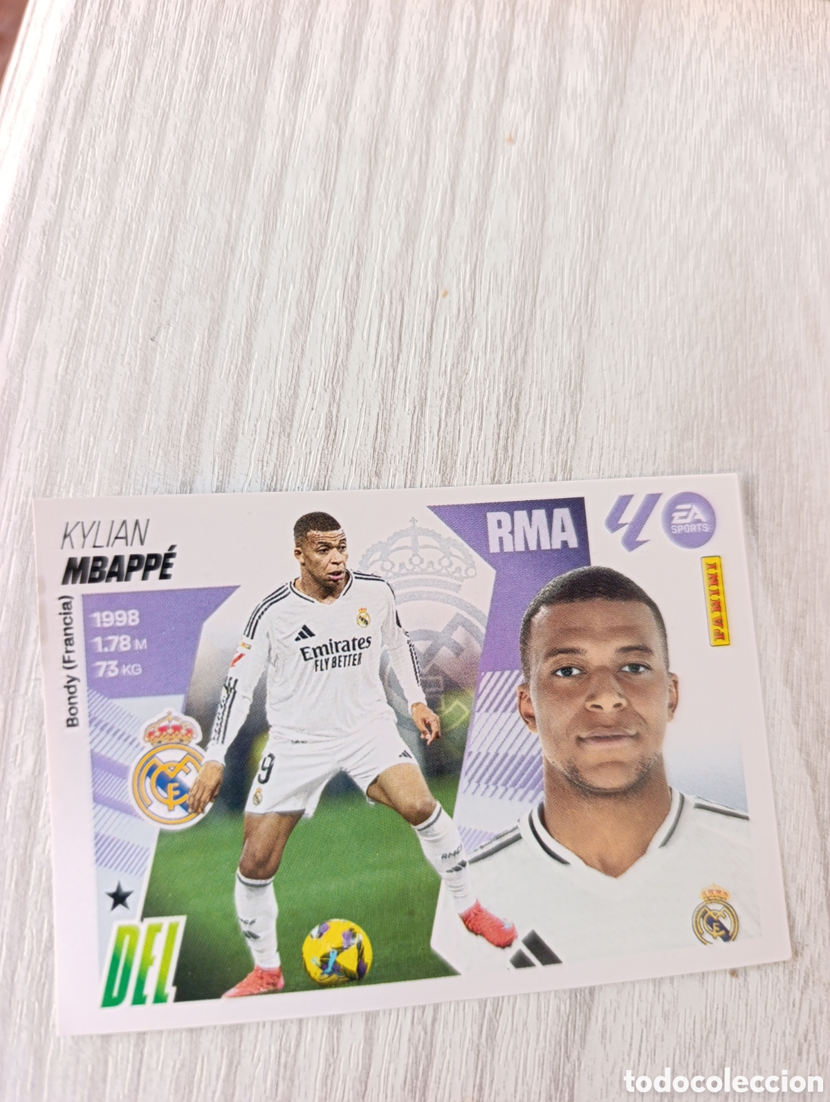 Coleccionismo &aacute;lbum: Mbappe Liga Este 4 edici&oacute;n 2025/2026