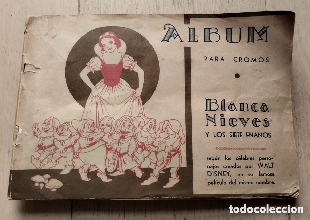 Coleccionismo &aacute;lbum: Album de cromos completo Blancanieves Blanca Nieves