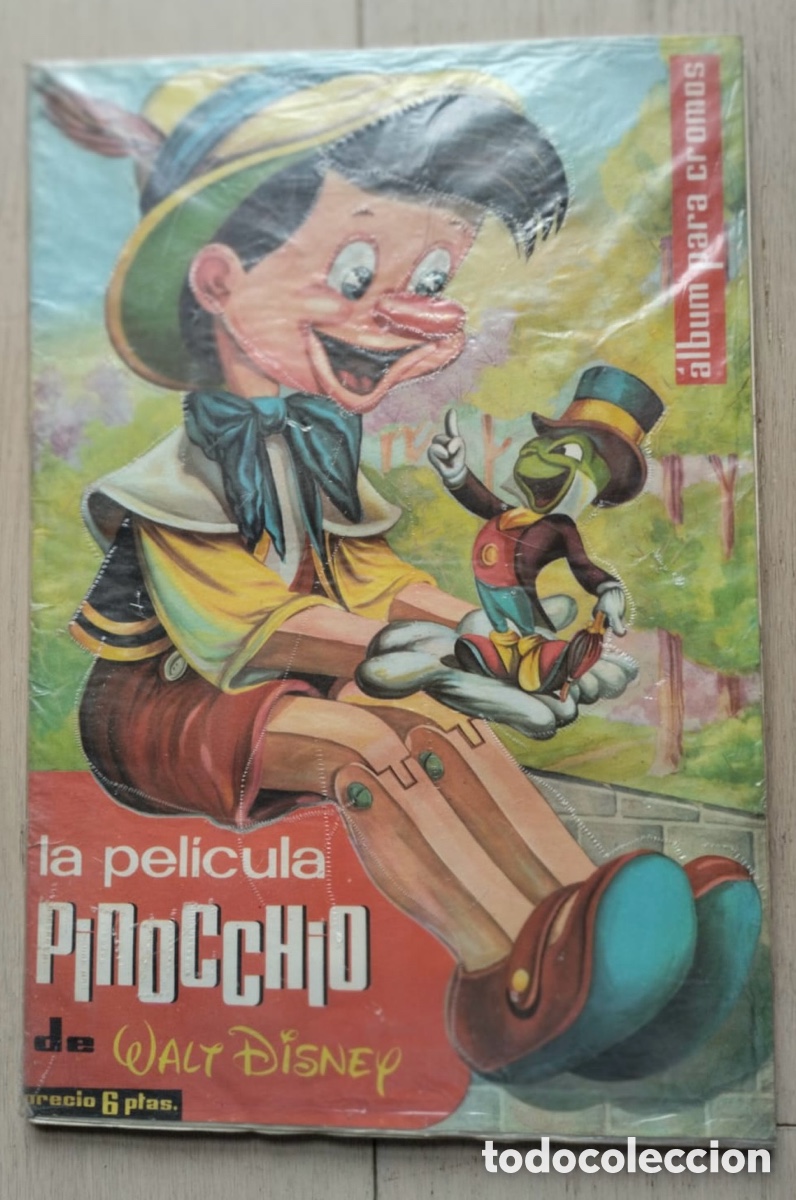 Coleccionismo &aacute;lbum: Pinocho. &Aacute;lbum de cromos completo