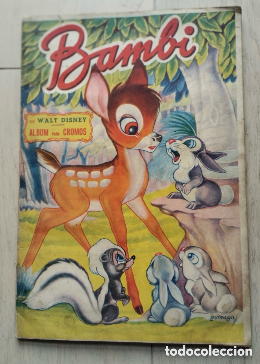 Coleccionismo &aacute;lbum: Bambi. Album de cromos completo