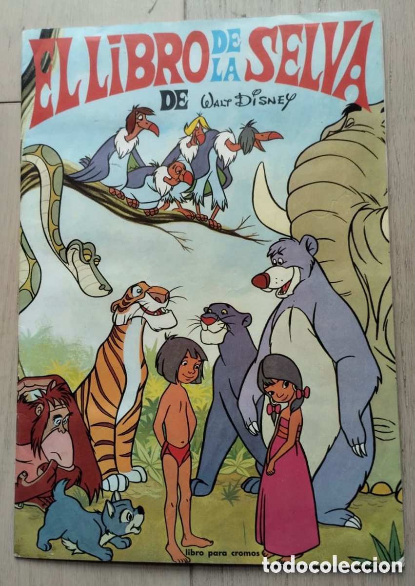 Coleccionismo &aacute;lbum: El libro de la selva. Album de cromos completo