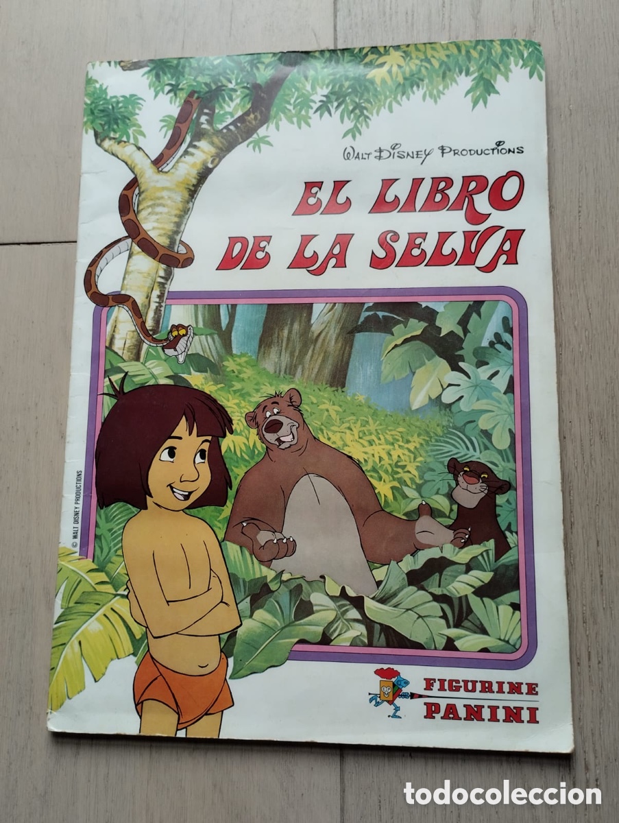 Coleccionismo &aacute;lbum: El libro de la selva. &Aacute;lbum de cromos completo