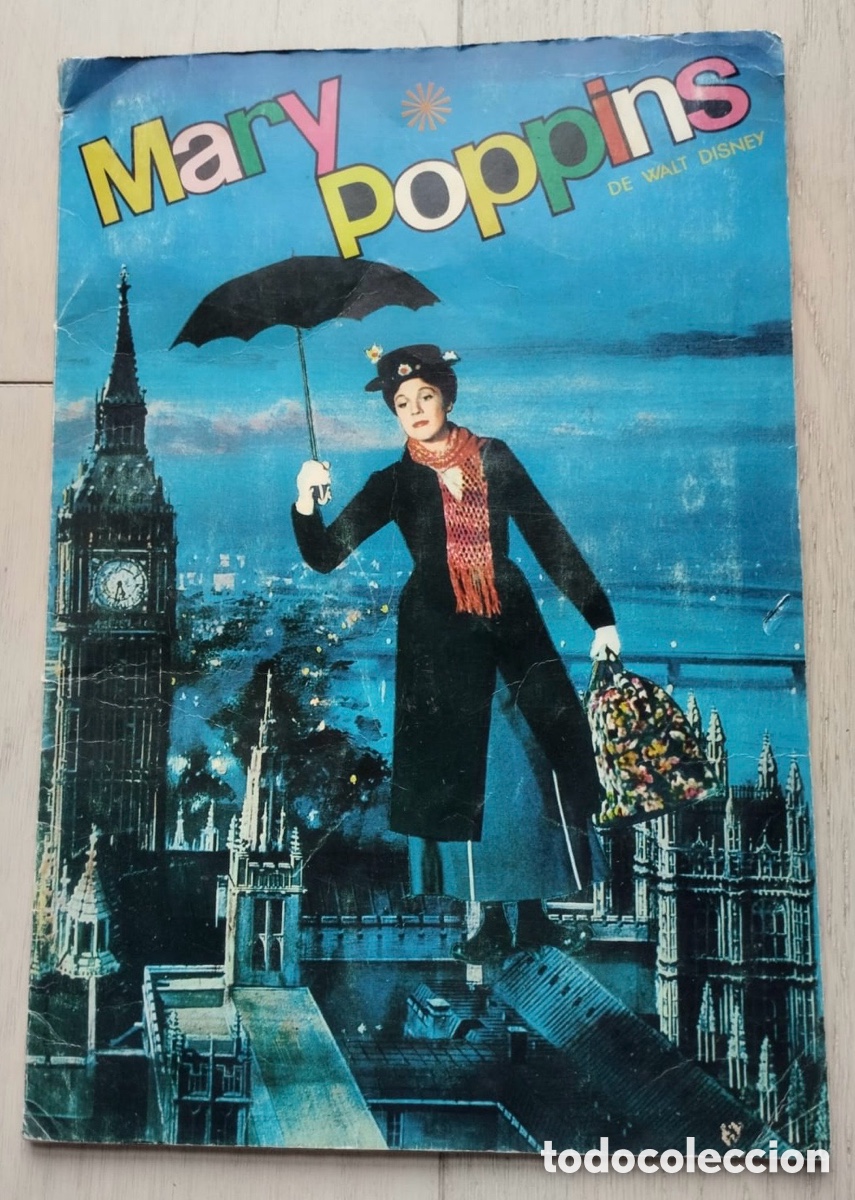 Coleccionismo &aacute;lbum: Mary Poppins. &Aacute;lbum de cromos completo