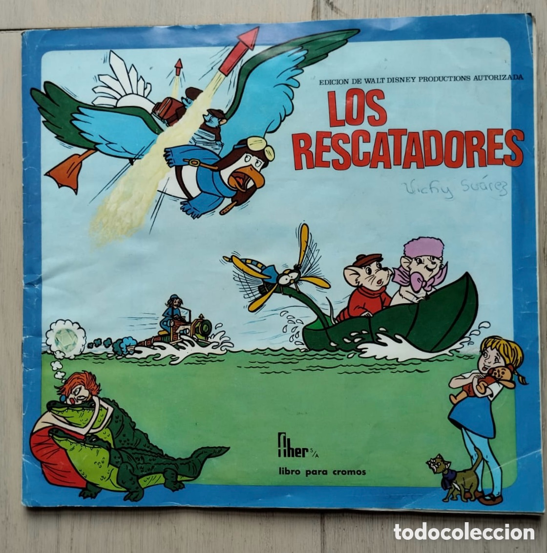 Coleccionismo &aacute;lbum: Los rescatadores. Album de cromos completo