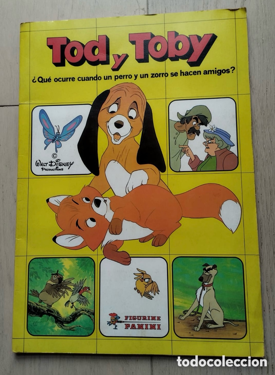 Coleccionismo &aacute;lbum: Tod y Toby. Album de cromos completo