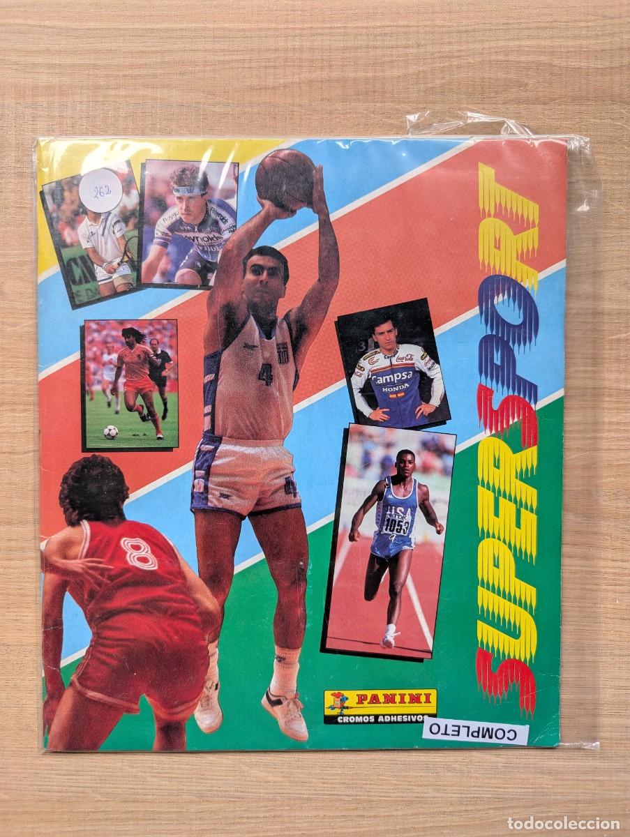 Coleccionismo &aacute;lbum: &Aacute;lbum Supersport Panini 1987 COMPLETO y BUEN ESTADO