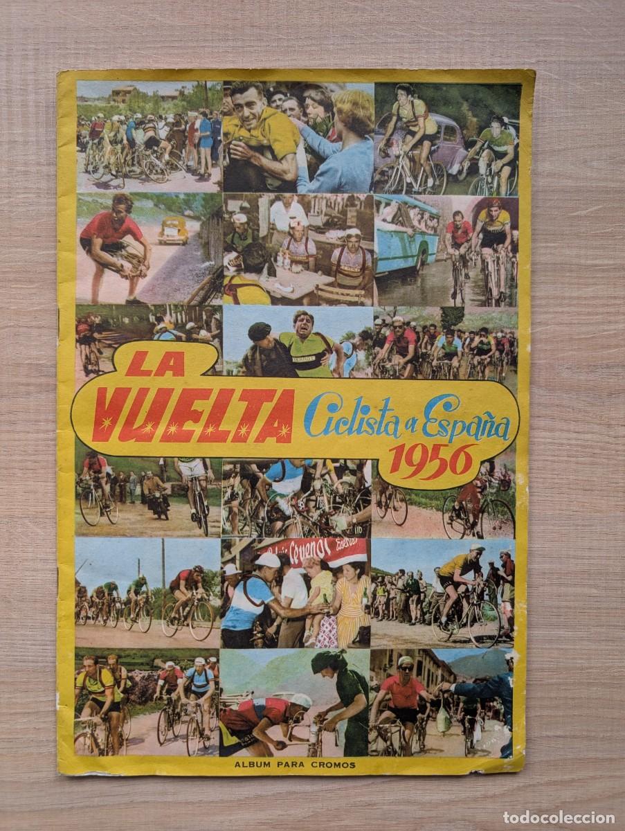 Coleccionismo &aacute;lbum: &Aacute;lbum Vuelta ciclista a Espa&ntilde;a 1956 Ed Fher COMPLETO
