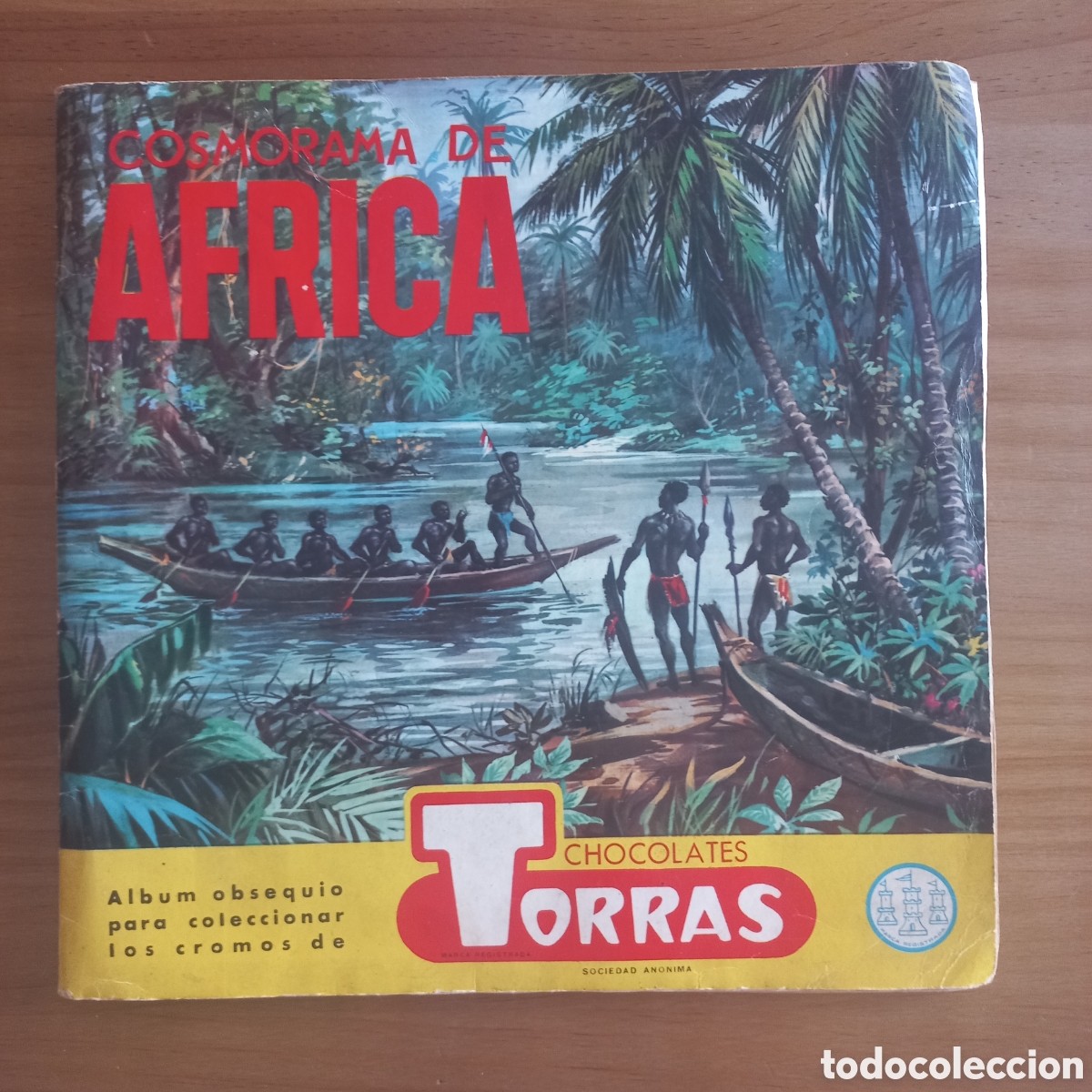 Coleccionismo &aacute;lbum: &Aacute;LBUM DE CROMOS - COSMORAMA DE &Aacute;FRICA - COMPLETO - CHOCOLATES TORRAS - A&Ntilde;O 1960.