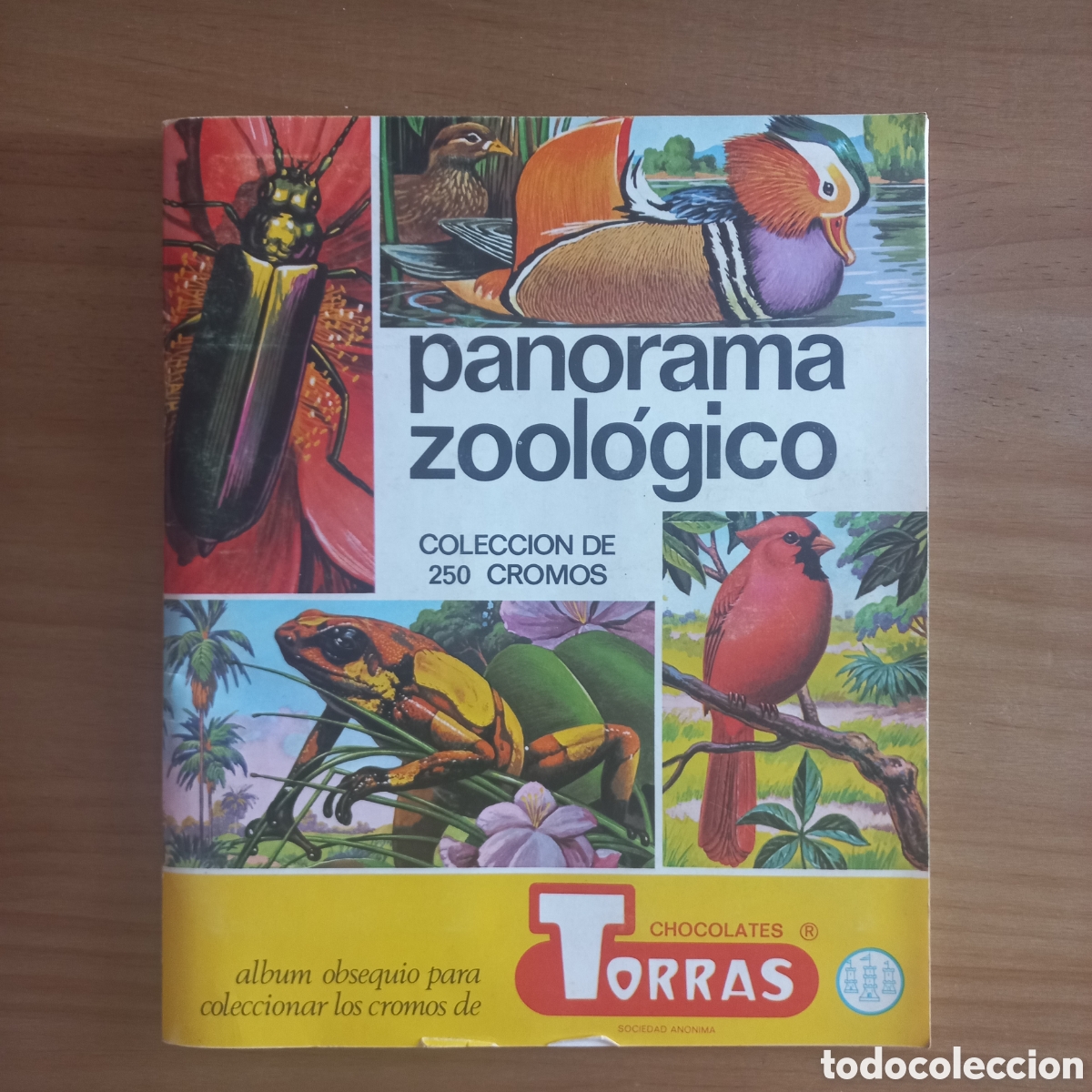 Coleccionismo &aacute;lbum: Panorama Zoologico Album Completo 250 Cromos Chocolates Torras a&ntilde;o 78