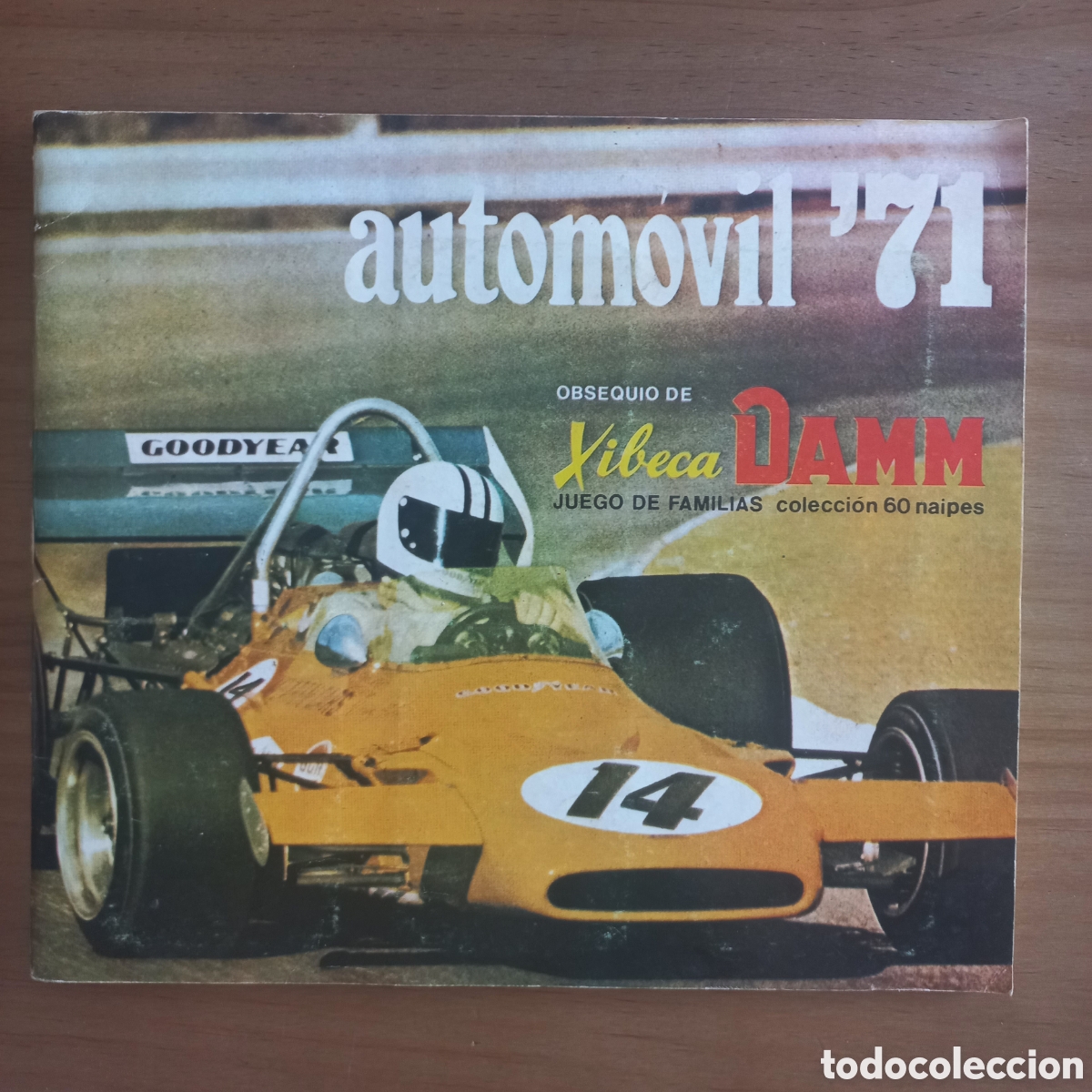 Coleccionismo &aacute;lbum: &Aacute;LBUM DE CARTAS AUTOM&Oacute;VIL '71. XIBECA DAMM (COMPLETO)
