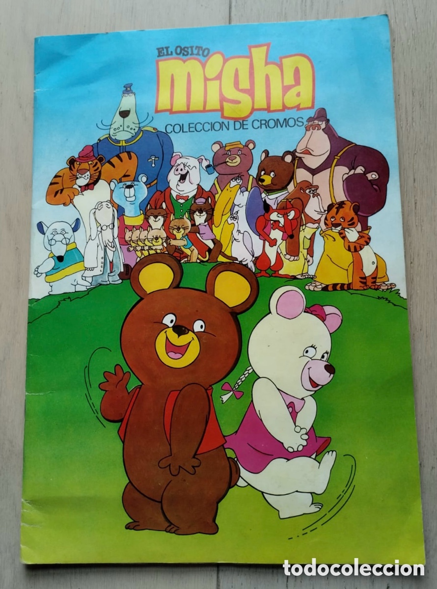 Coleccionismo &aacute;lbum: El osito Misha. Album de cromos completo