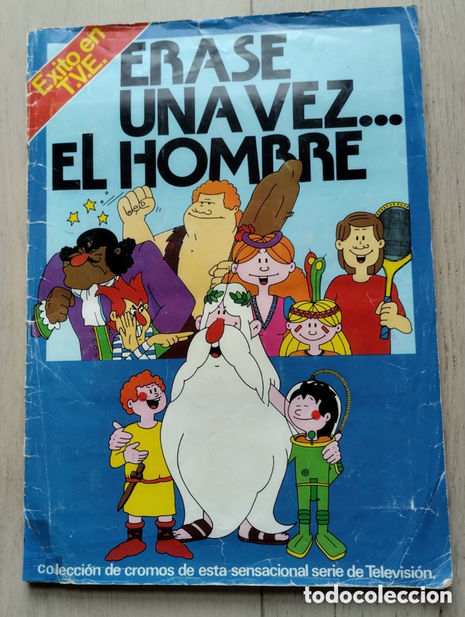 Coleccionismo &aacute;lbum: Erase una vez el hombre. &Aacute;lbum de cromos completo